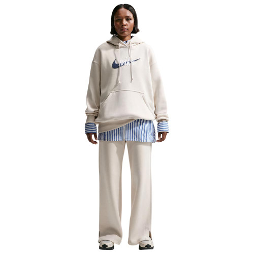 Nike Γυναικείο παντελόνι φόρμας Sportswear Phoenix Fleece High-Waisted Wide-Leg Logo Pants